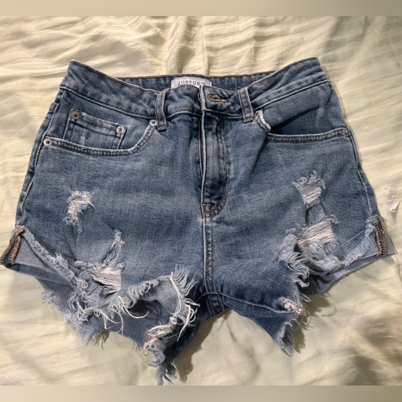 Just USA jean shorts, in good condition - Picture 1 of 4